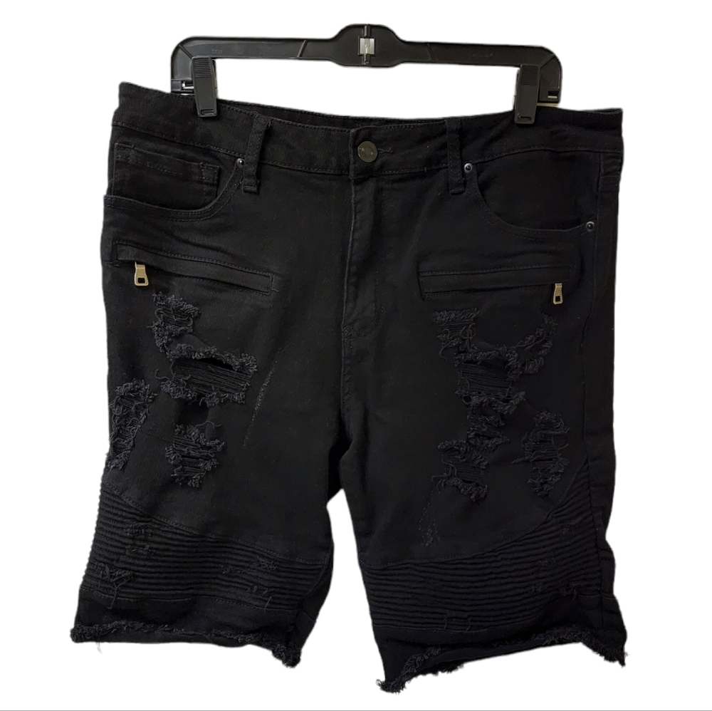 Rue 21 Premium Denim Black Jean Shorts